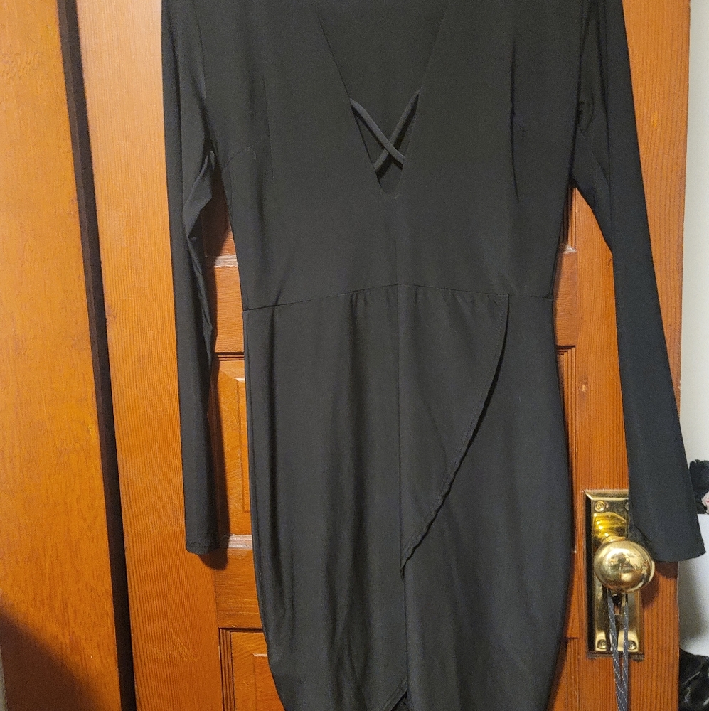 Black fashion nova dress